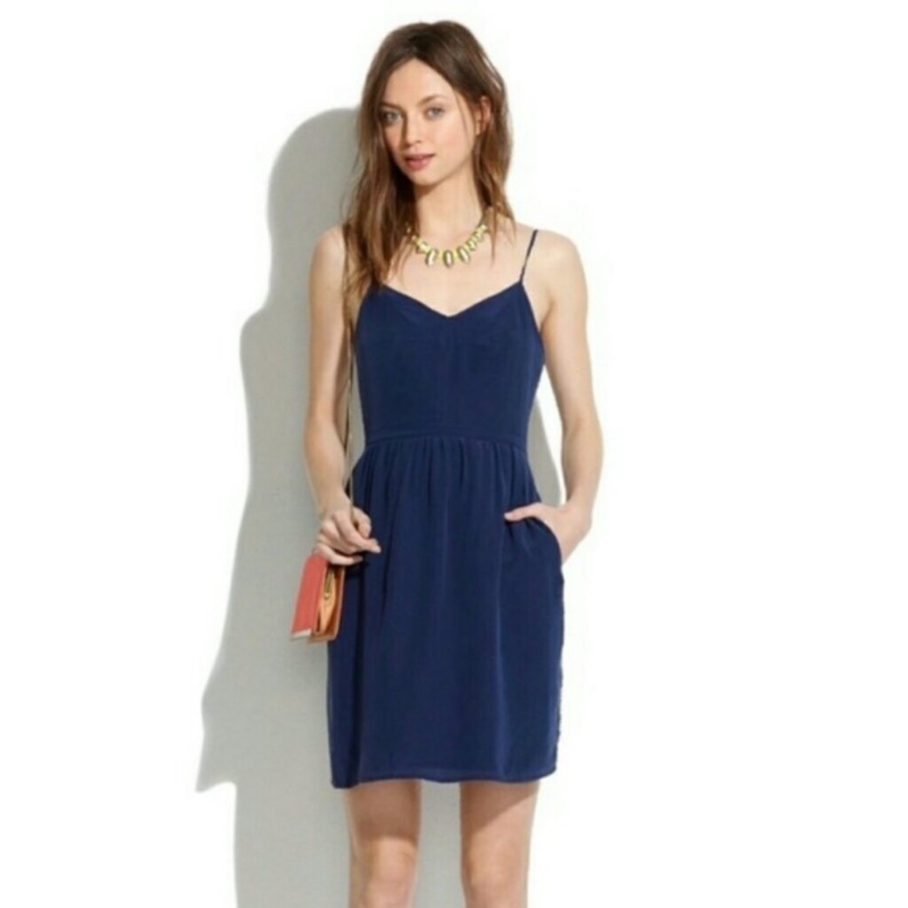 Madewell Silk Cami Dress 2